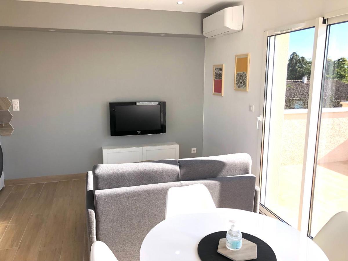 Ferienwohnung La Parenthese Balneo T2 Cosy De 40M² Avec Terrasse Ternay  Exterior foto